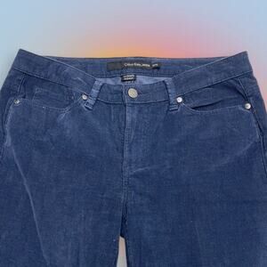 CALVIN KLEIN JEANS Women’s 30/10 Blue Corduroy Skinny Jeans